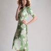 Girls in their summer dresses: new silk collection by Nancy Mac: Sable Silk Midi Dress