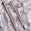 Silver and Rose Gold Pen Set