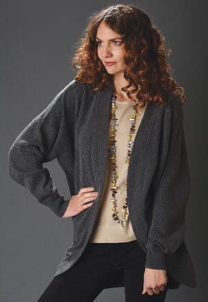 Pure cashmere: the new Sofia Raquel jacket-cardigan