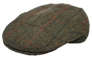 Hucklecote pure wool tweed shooting suit: cap, £27 (instead of £48)