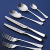 English Sterling Silver Rattail Cutlery