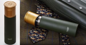 Smart new gadget from Bisley: a vacuum flask which thinks it's a shotgun cartridge