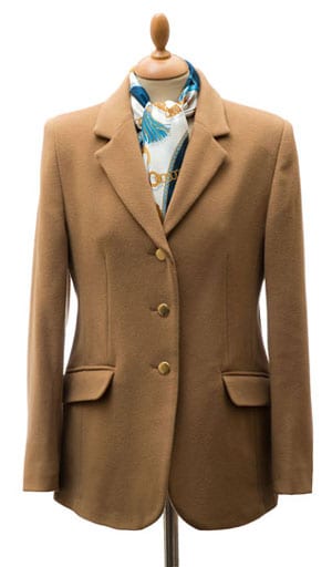 Classic new cashmere-wool blend Hartnell ladies' blazer: a snip at £85