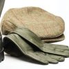 New Christys' & Co Windsor Extended Peak pure wool tweed cap
