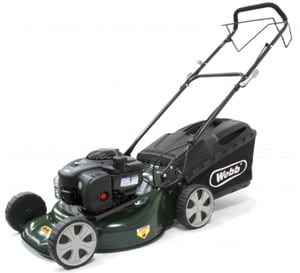 Webb 'Supreme' 46cm (18in) Self Propelled Rotary Mower with Briggs & Stratton 450E Engine