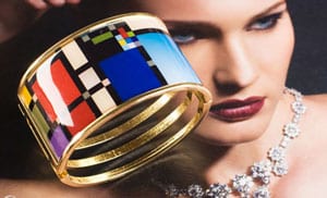 Yves Cuff a la Mondrian: 2012 by way of the Swinging Sixties