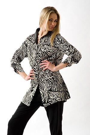 Glamorous Zebra print coat