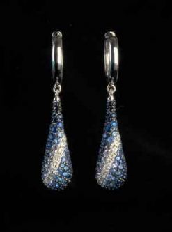 New sapphire and silver collection from New York: Aphros Earrings