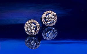 New Hatton Garden Collection: Double Diamond Earrings