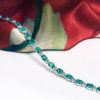 Striking and enchanting 14 carat Emerald and Diamond Bracelet from London's Hatton Garden