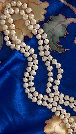 Necklace of 150 natural freshwater pearls: only £75
