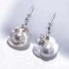Moonburst Earrings from Hawaii in lustrous mabe pearls and 14ct gold