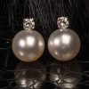 Pearl and diamond earrings: classic beauty from the Hawaiian Isles