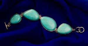 Saratoga Springs turquoise bracelet