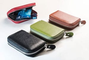 Chic new Dolce leather cardholder purse in 10 gorgeous colours, a snip at £17
