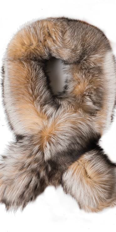 Crystal Fox Fur Stole