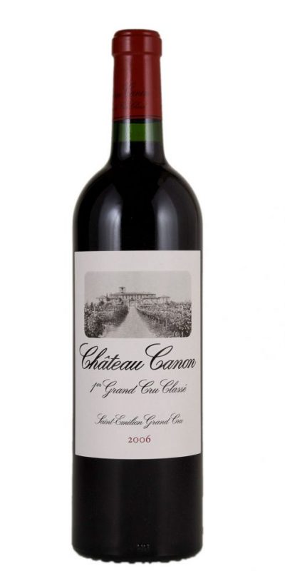 Château Canon Saint-Emilion Premier Grand Cru Classé 2006: Wonderful, Superb, Elegant: One of the Very Finest Saint-Emilion Wines: Robert Parker's Wine Advocate, ‘Seek this out!’: Single bottle delivered: sold out