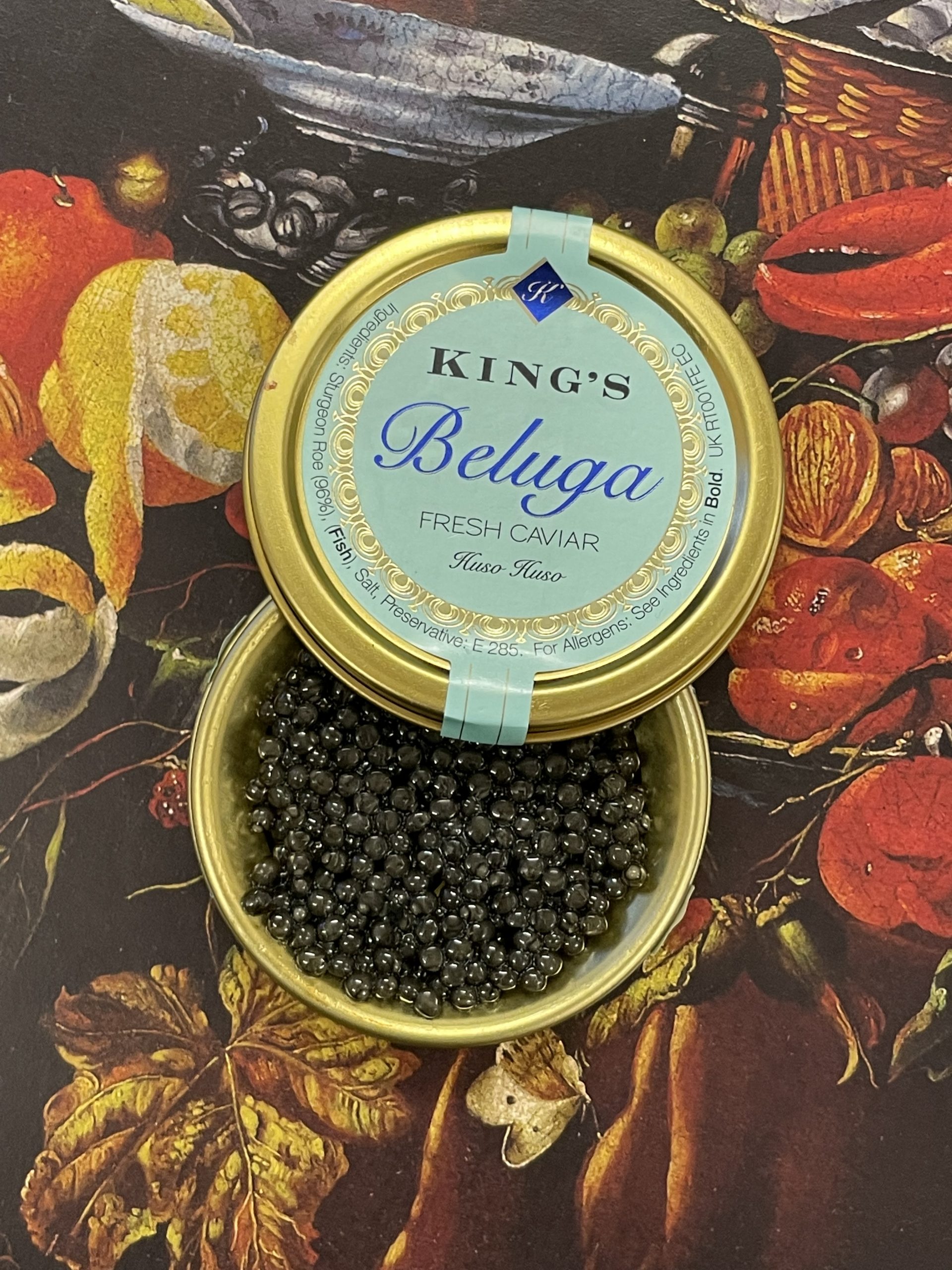 Royal Oscietra Caviar 30g. Delivery on Tuesday and Friday
