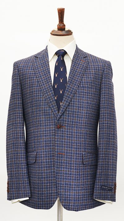 Gurteen 1784: best price for this smart pure wool jacket for town and country: beautifully tailored by old established English tailors: regular fitting: last size
