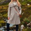 Aran Coat in Merino Wool by West End of Ireland at CountryClubuk