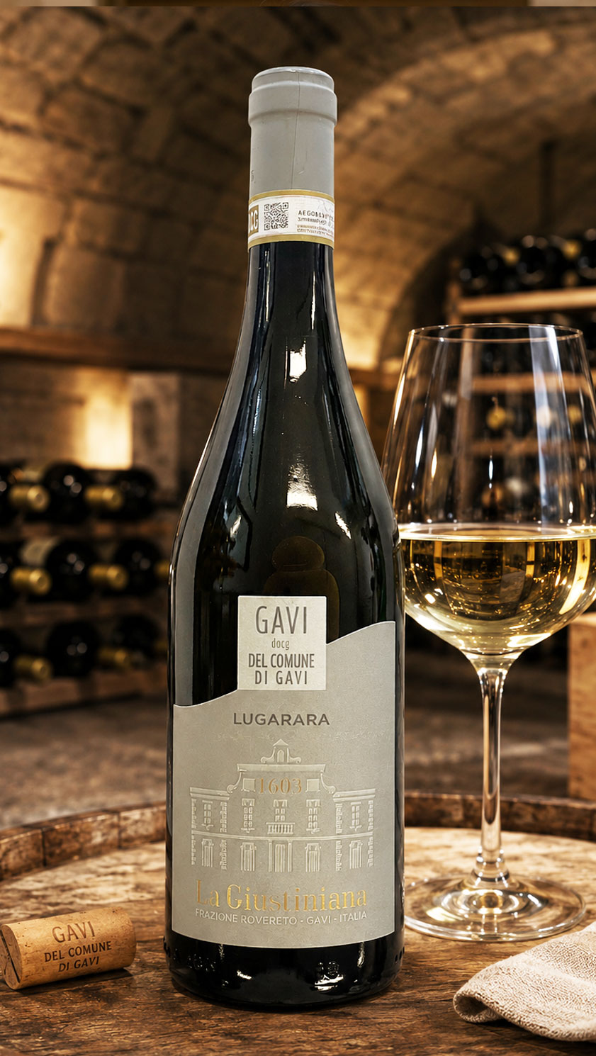 La Giustiniana Lugarara Gavi di Gavi 2025 Italian white wine