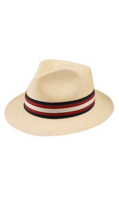 Christys' London stylish new season handmade Panama Trilby hat: semi-bleached: choose from 23 different combinations, hand finished with plain bands, stripes or feathers to match the occasion, your outfits and your style - Image 5