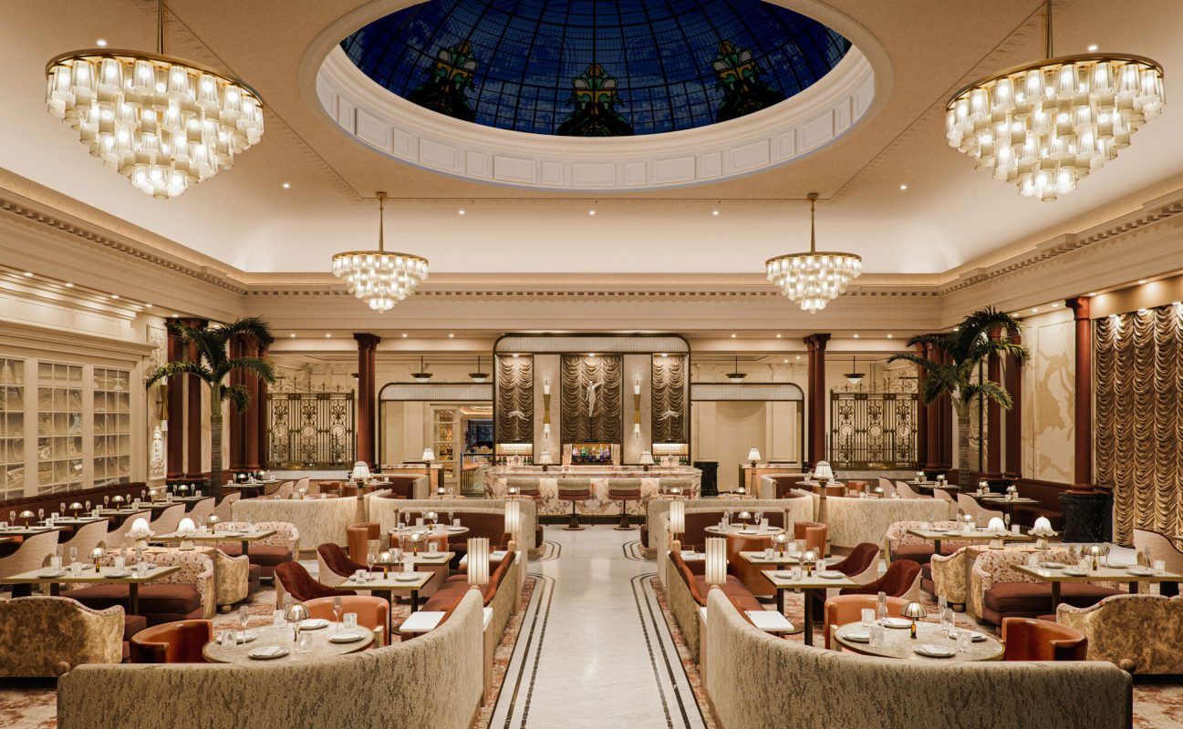 Gallery restaurant at the Savoy Hotel for Free Champagne as a CountryClubuk member.
