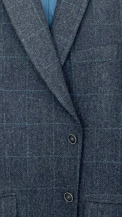 Gurteen grey herringbone tweed wool jacket at CountryClubuk best price
