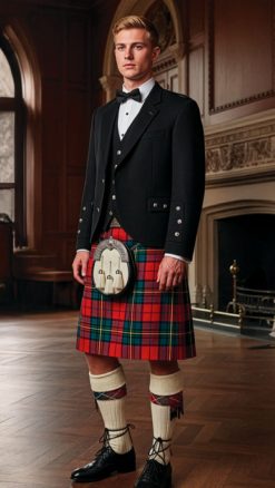 Highland evening dress by Magee at CountryClubuk.