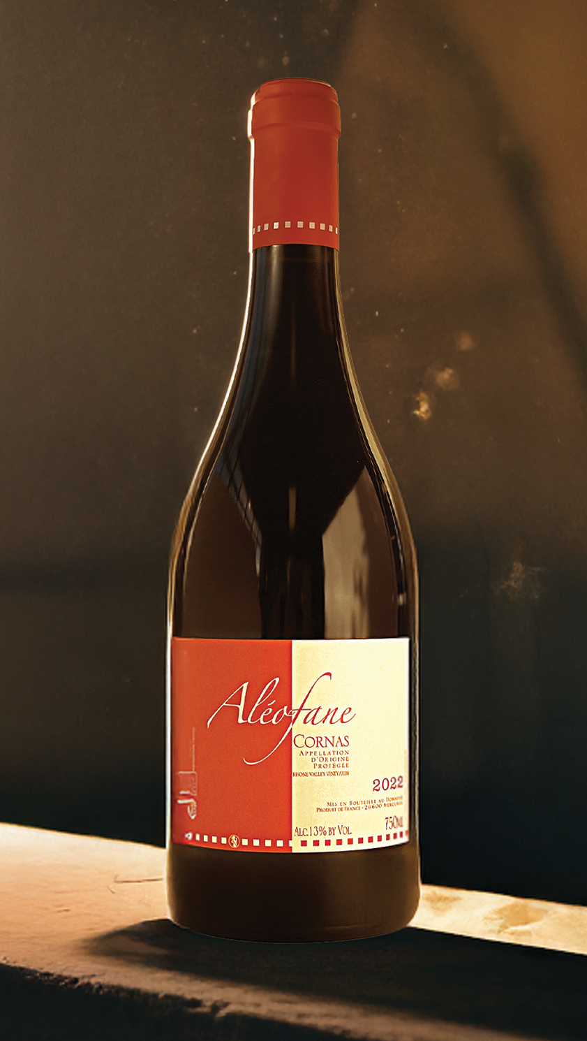 Aleofane Cornas 2022 Syrah from Rhone: case of 6 bottles at CountryClubuk Members' price