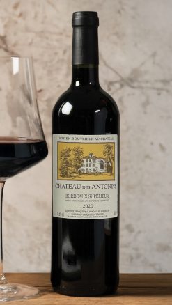 Chateau Antonins red Bordeaux wine 2020 vintage outstanding wine and price at CountryClubuk