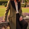 Really Wild Kate Tweed Coat with detachable Toscana Shearling Collar: designed for country walks and city living—enduring British elegance, woven in Scotland