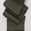 Tootal silk scarf aviator style, green and white polka dot: original, authentic, at CountryClubuk members' best price.