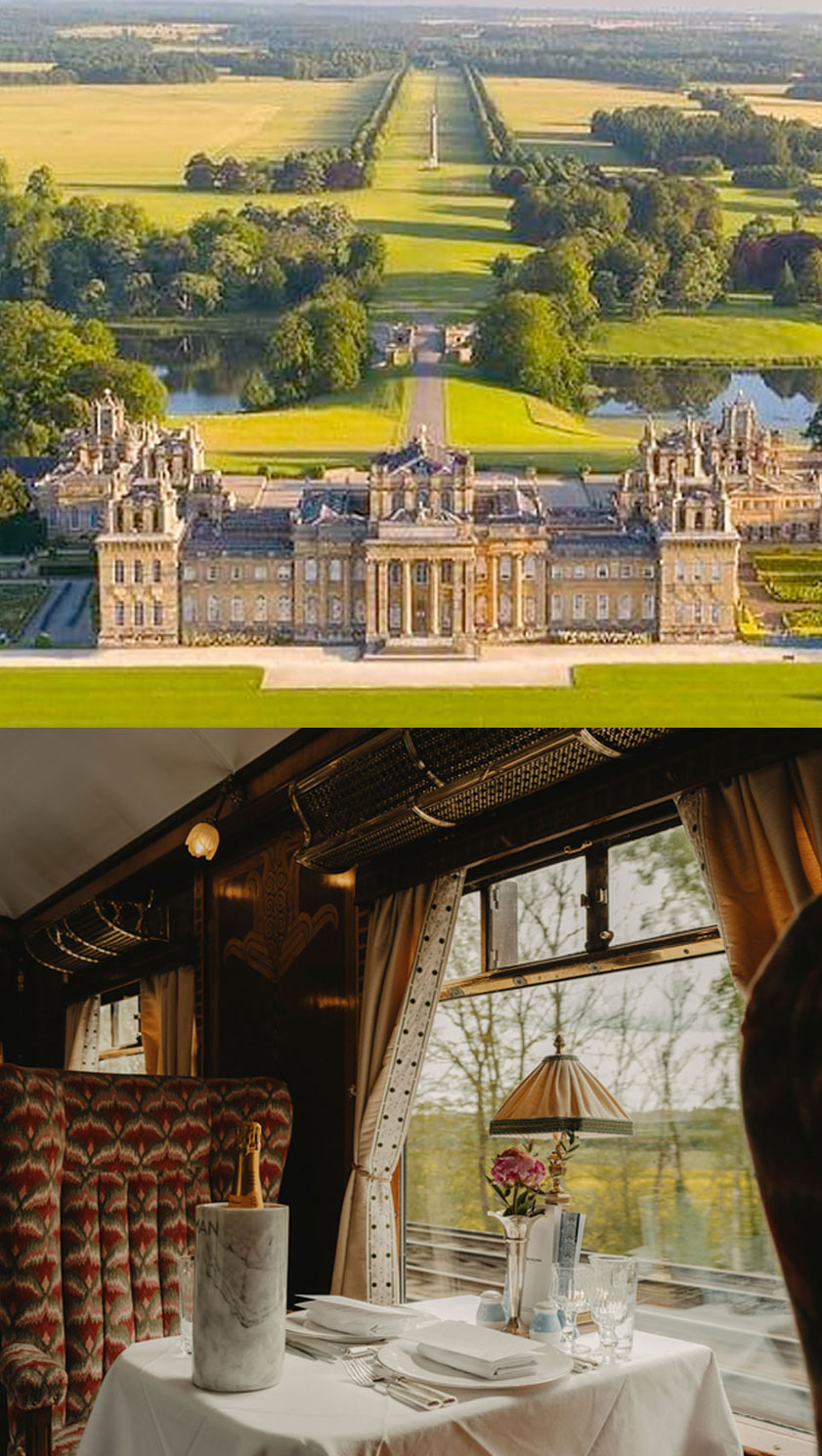 Belmond British Pullman to Blenheim Palace with Private State Rooms Tour & Churchill Birthplace Experience | 9 September 2026 CountryClubuk Members