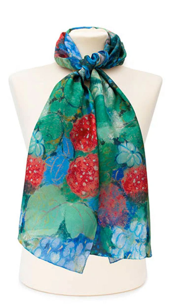 ‘Ophelia Among the Flowers’ by Redon: The French Symbolist’s beautiful palette blooms again in fluid silk by Fox & Chave (Copy)