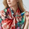 Fox & Chave Peploe Roses Chiffon Silk Scarf: Vibrant Painterly Florals Inspired by Scottish Colourist Samuel John Peploe – Exclusive Spring 2026 Luxury at CountryClubuk