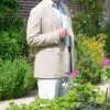 King Charles III in his garden at Highgrove