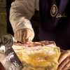 Casalba Gran Reserva Ibérico Bellota Ham, aged for a full 48 months, hand carved on the bone.