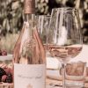 Pale pink Whispering Angel 2025 Provence rosé bottle ready for terrace or al fresco dining