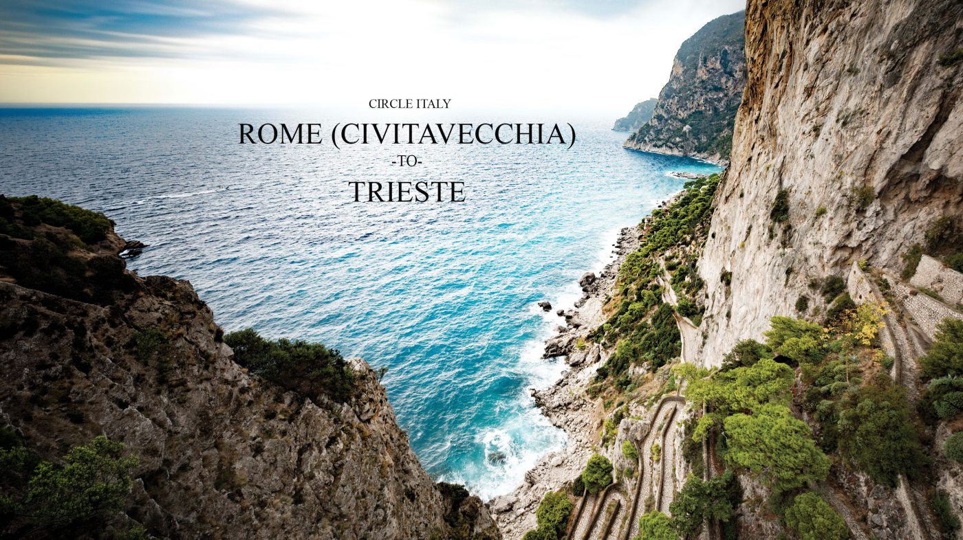 Seven Seas Prestige Rome to Trieste cruise visiting Capri, Sicily, Malta, Greece and Dubrovnik