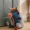 Dora Designs Patchwork Highland Cow Doorstop