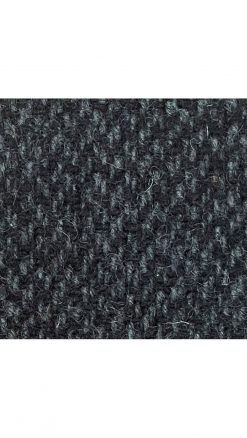 237: Gurteen Penrith tweed waistcoat cloth 237 Blue – dark charcoal navy heather wool gilet