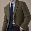 Gurteen Woodstock pure wool jacket in Spice Herringbone
