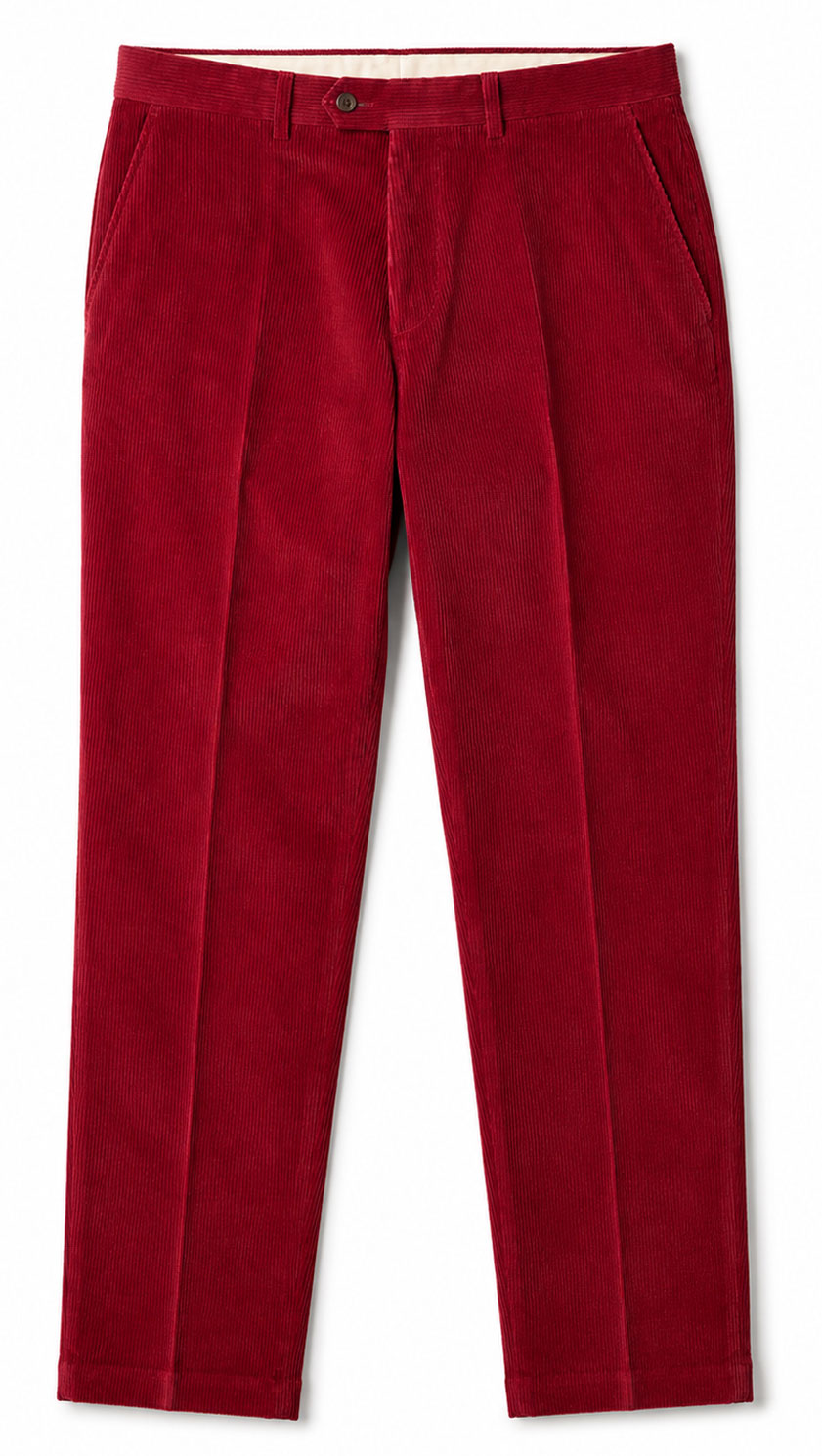 Poppy pure cotton corduroy cloth for the CountryClubuk Pytchley cords