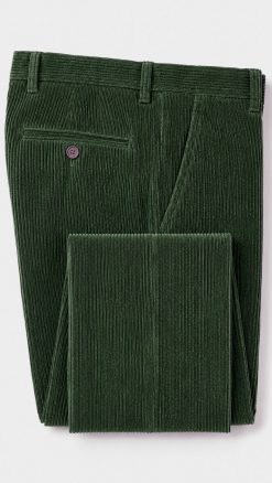 CountryClubuk Pytchley pure cotton cords in Emerald